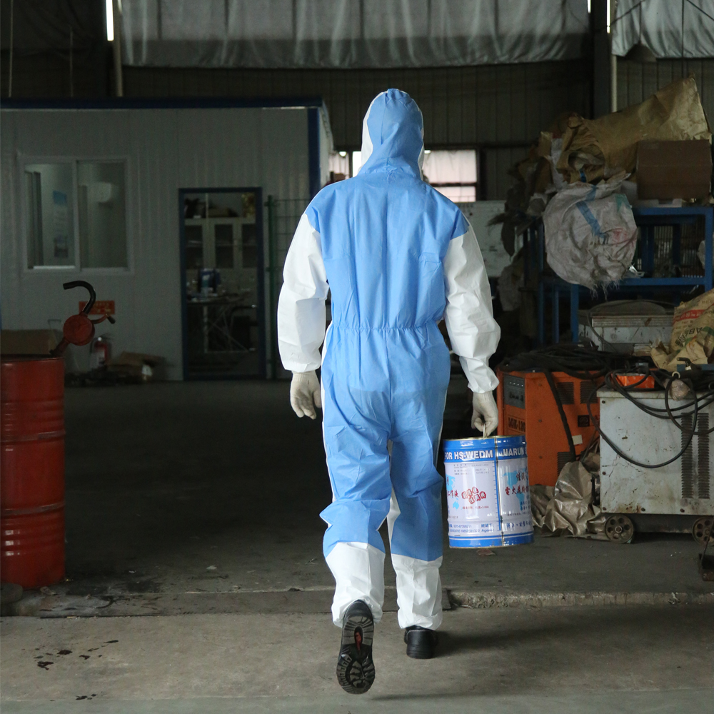 Disposable Coveralls With Hood