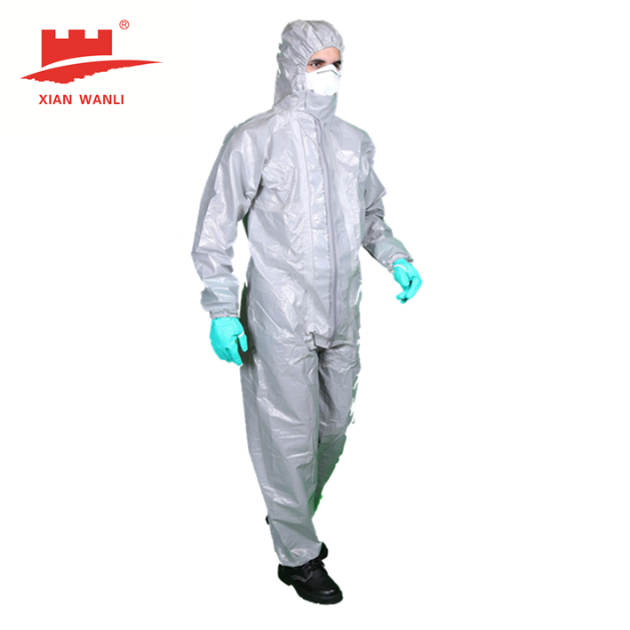 Cat. III TYPE 3 And 4 Chemical Liquid Tight Coveralls