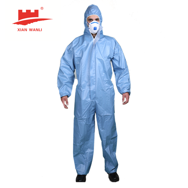 TYPE 5 And 6 Chemical Microporous Disposable Coverall